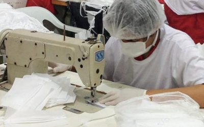 Sistema prisional mineiro produziu 1 milhão de máscaras de proteção à covid-19
