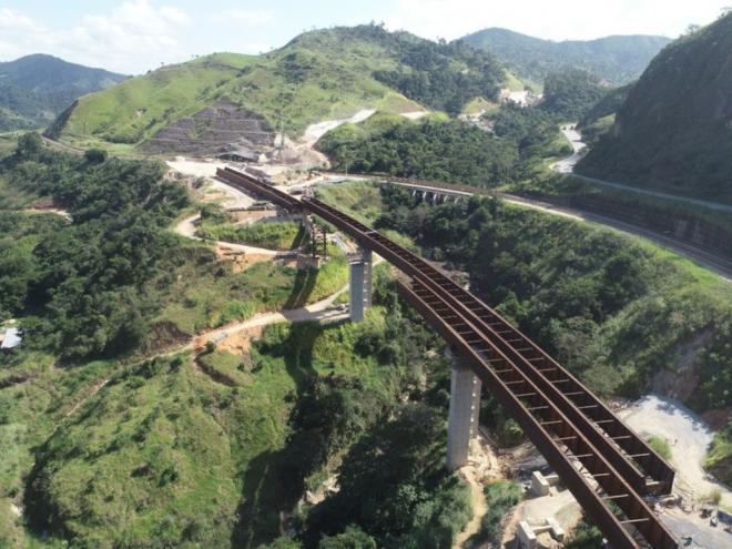 Nova ponte Severo na BR-381 está com 85% da estrutura concluída