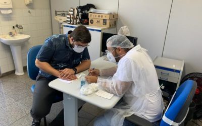 Administração de Ipatinga aplica testes rápidos em servidores do INSS