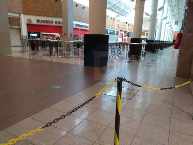 Shopping Vale do Aço está fechado por decisão judicial, diz PMI