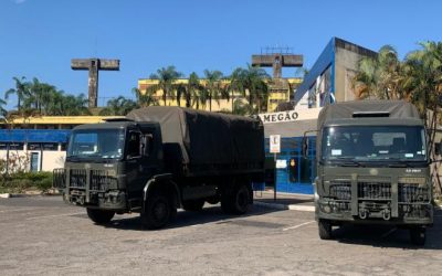 Equipe do Exército chega a Ipatinga para trabalhos de desinfecção